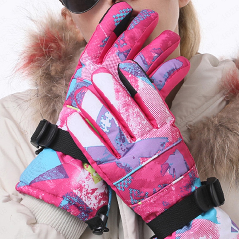 Topnaca Winter Snow Skiing Gloves Waterproof Thermal for Snowboard Snowmobile 